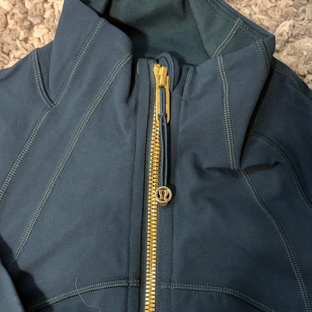 lululemon athletica Dark Teal Utility Jacket - Picture 3 of 5